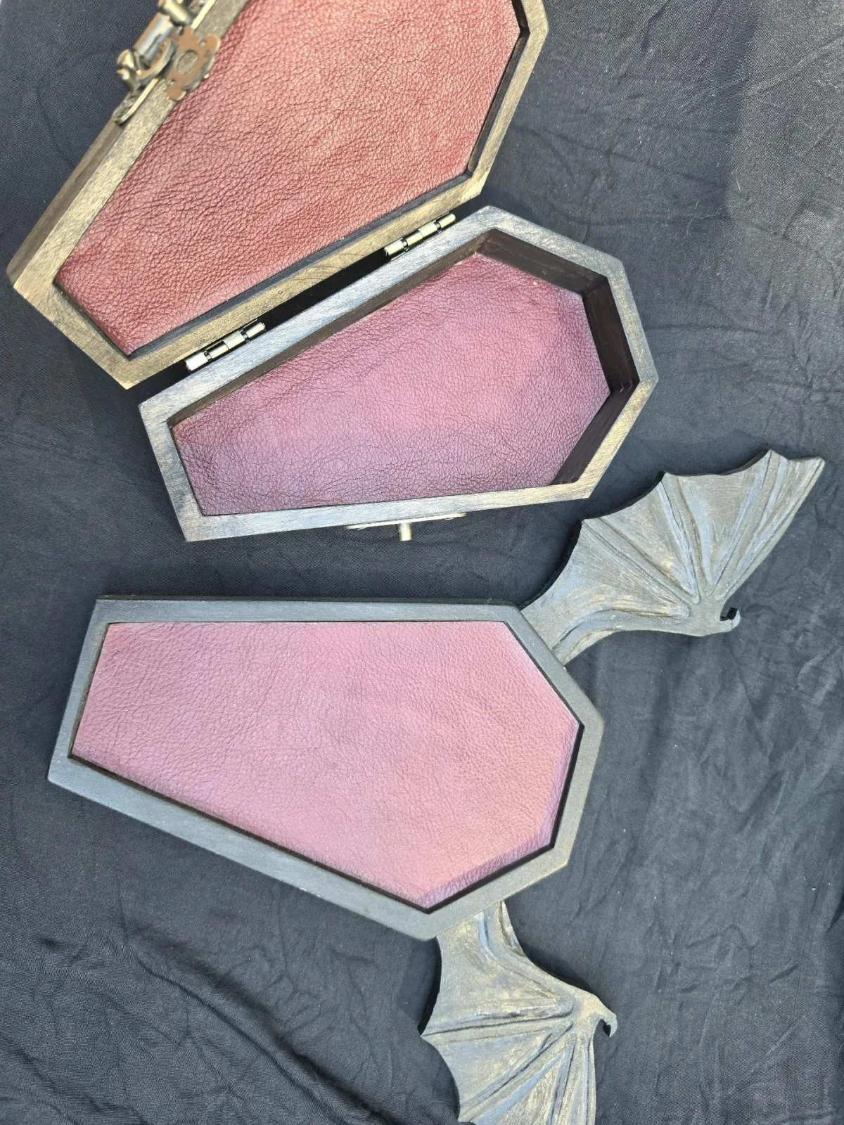 Skeleton Box + Bat Wing Tray Combo