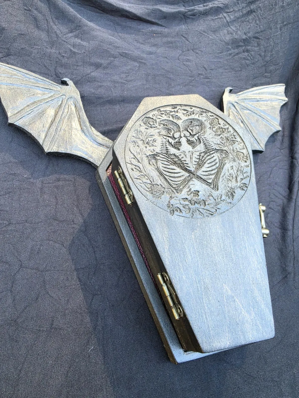 Skeleton Box + Bat Wing Tray Combo